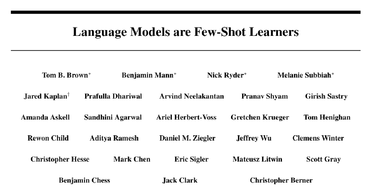 Language Models are Few-Shot Learners cover