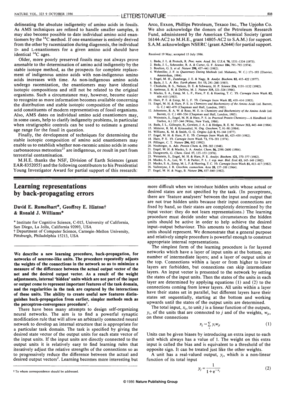 Learning representations by back-propagating errors