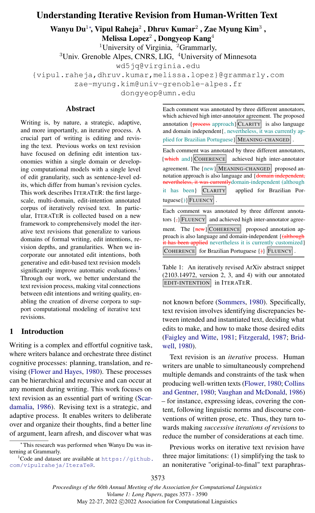 Cover for Understanding Iterative Revision from Human-Written Text