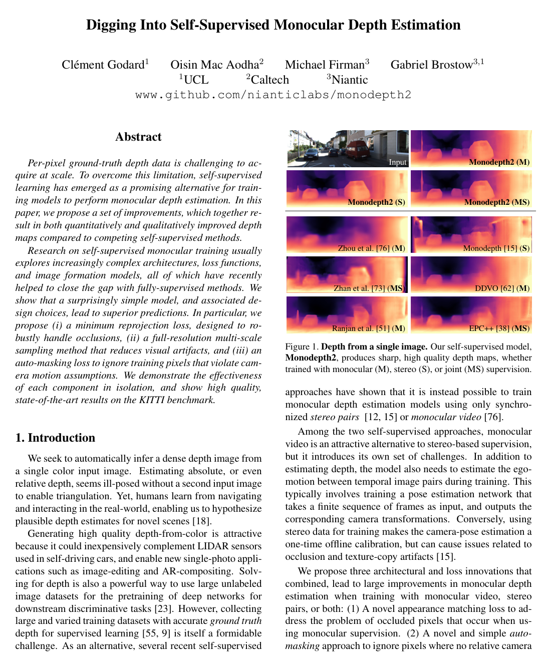 Cover for Digging Into Self-Supervised Monocular Depth Estimation