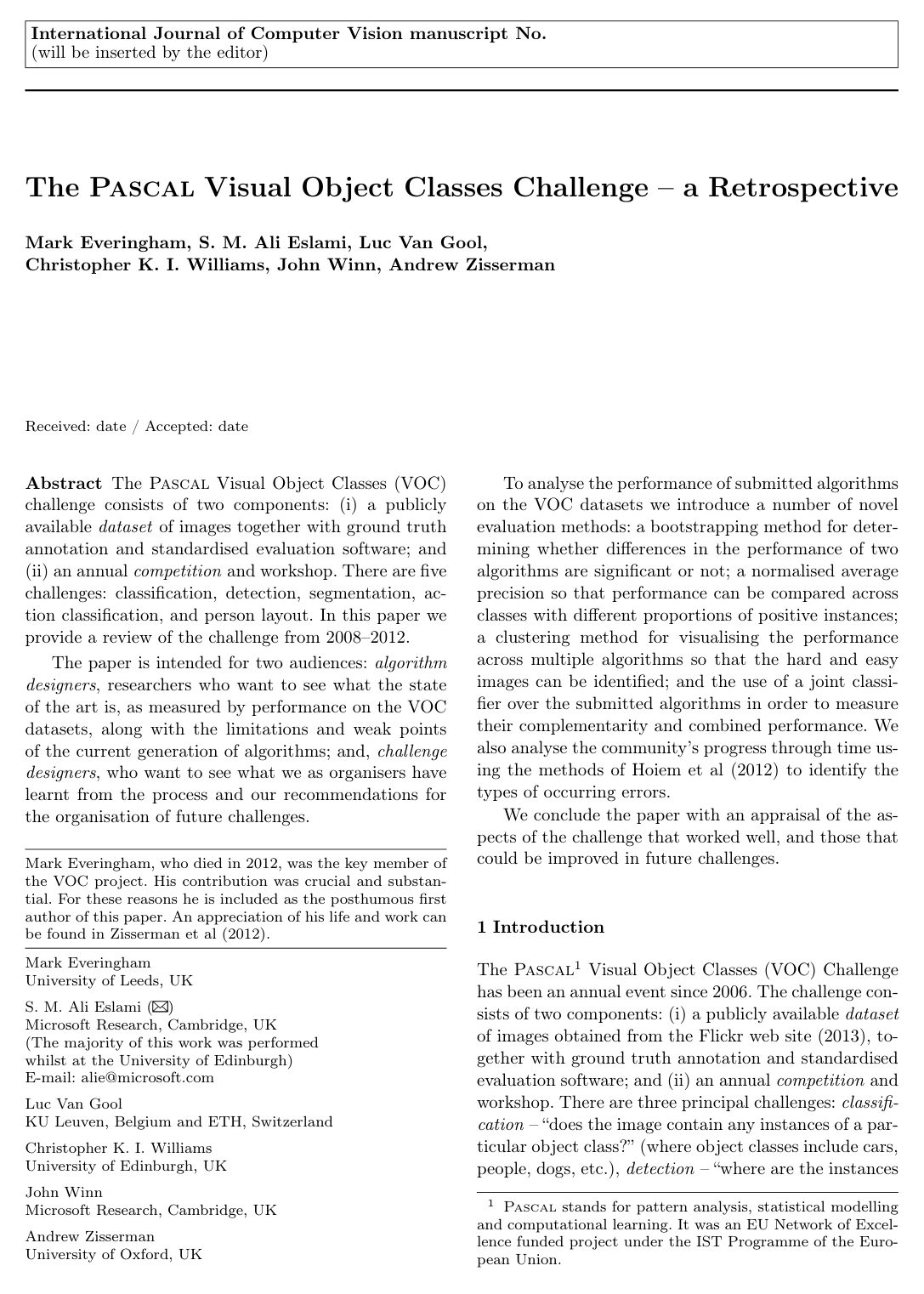 The Pascal Visual Object Classes Challenge: A Retrospective