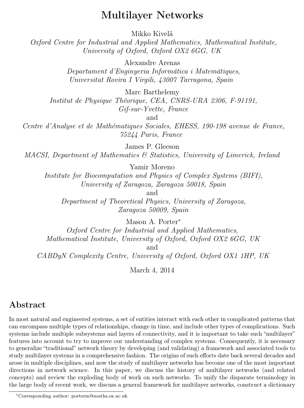 Cover for Multilayer networks