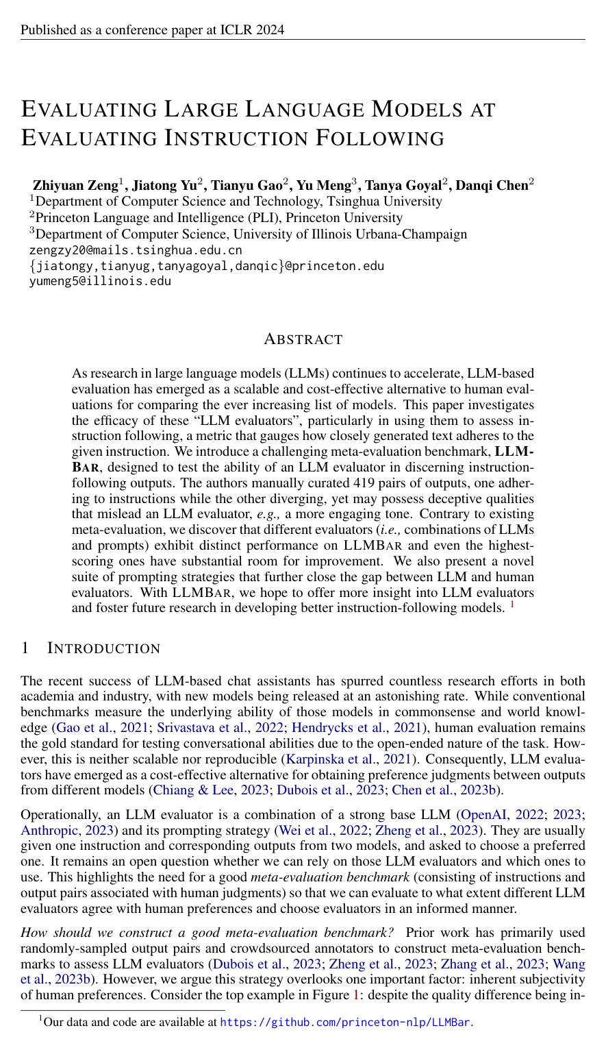 Evaluating Large Language Models at Evaluating Instruction Following