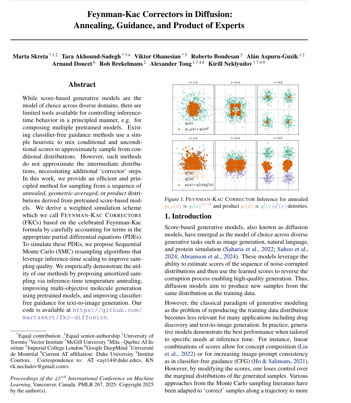 Feynman-Kac Correctors in Diffusion: Annealing, Guidance, and Product of Experts