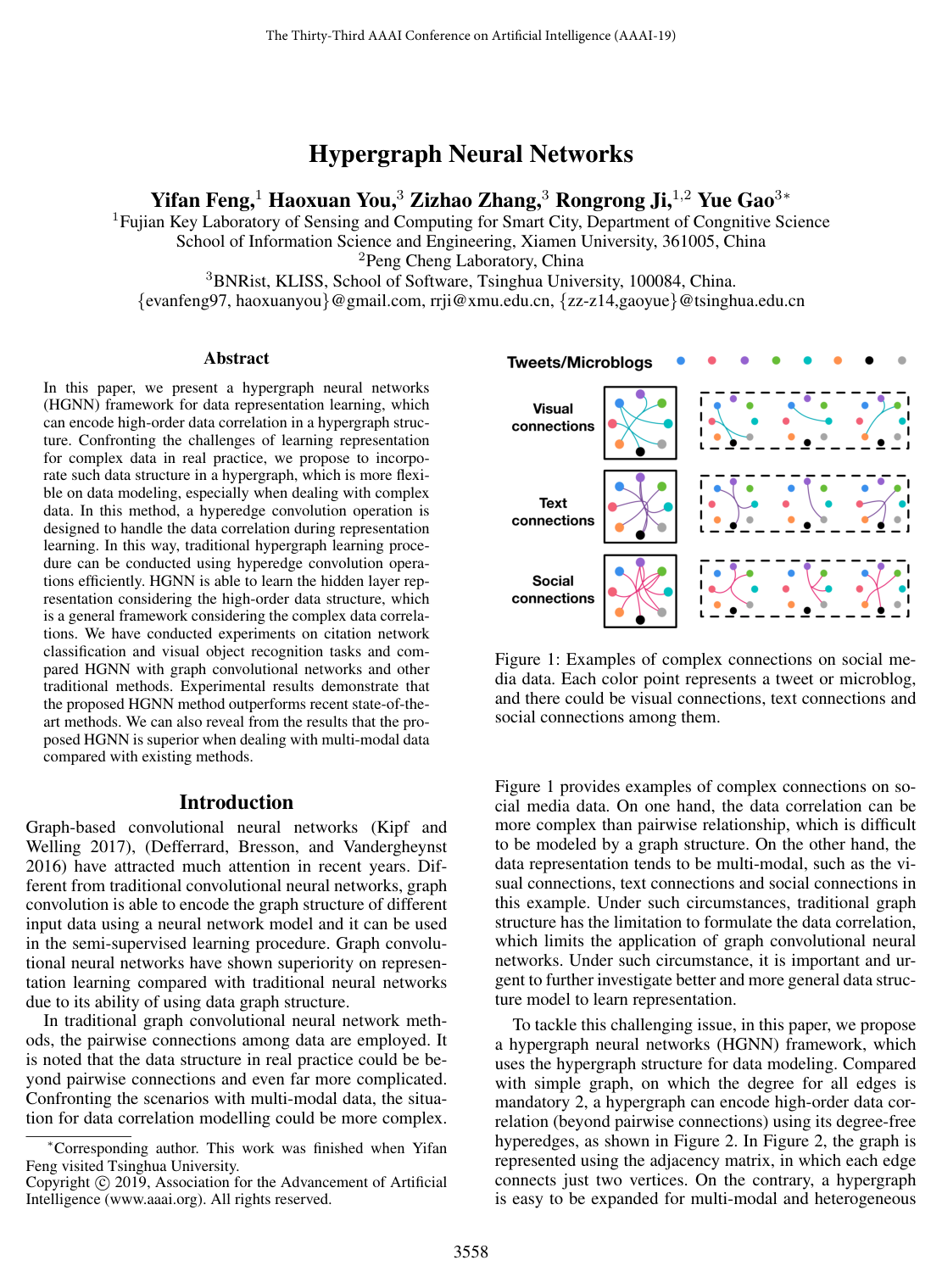 Cover for Hypergraph Neural Networks