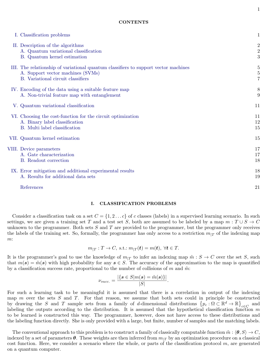 Supervised learning with quantum-enhanced feature spaces