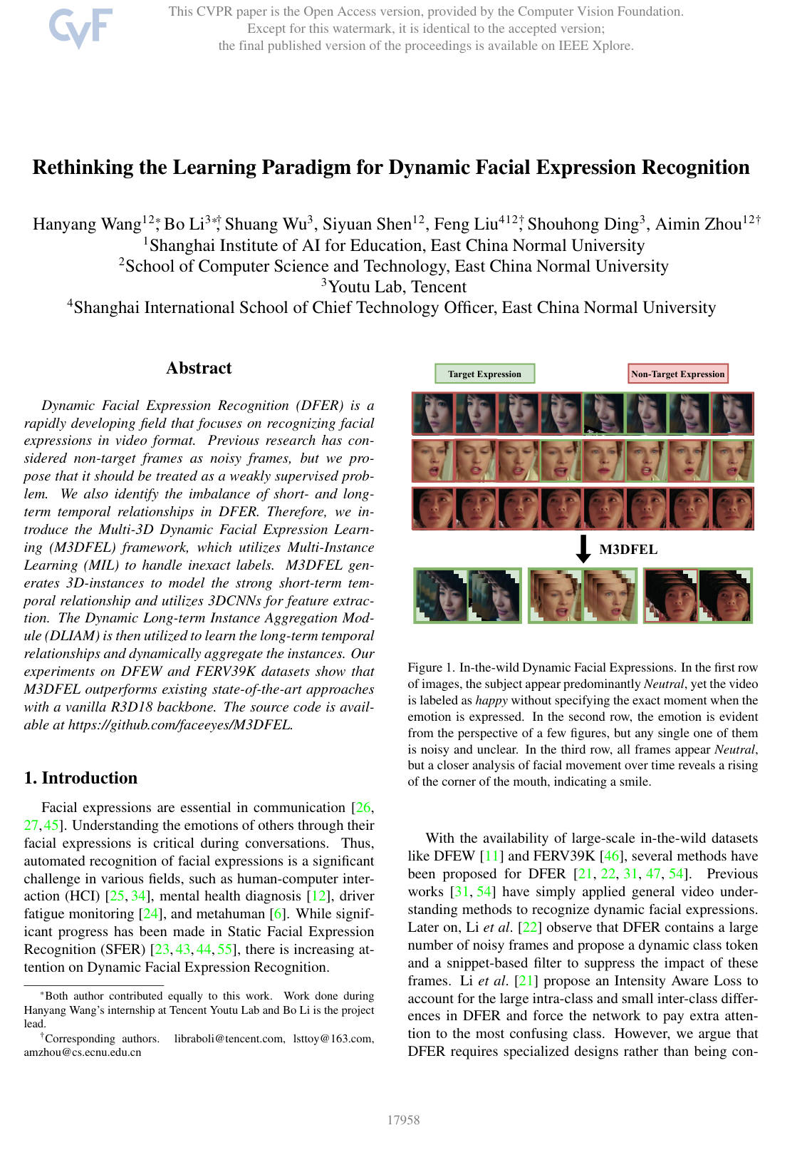 Rethinking the Learning Paradigm for Dynamic Facial Expression Recognition