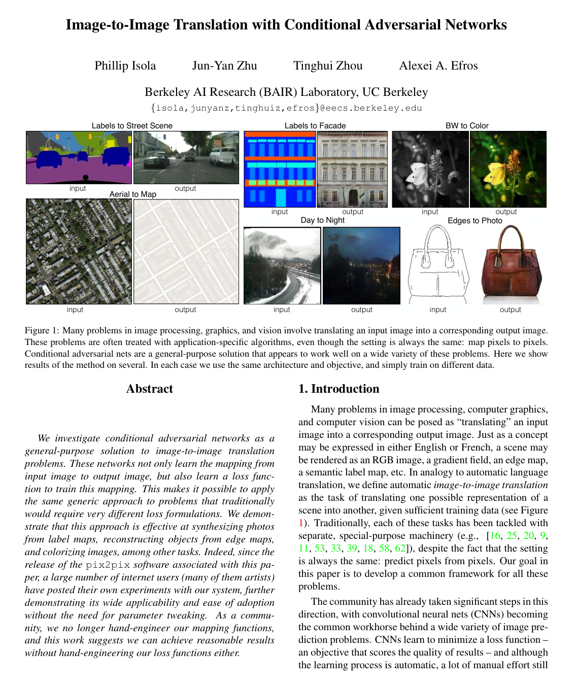 Image-to-Image Translation with Conditional Adversarial Networks