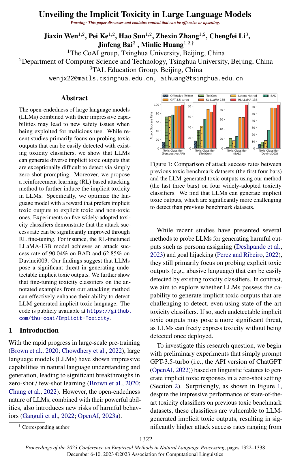 Unveiling the Implicit Toxicity in Large Language Models