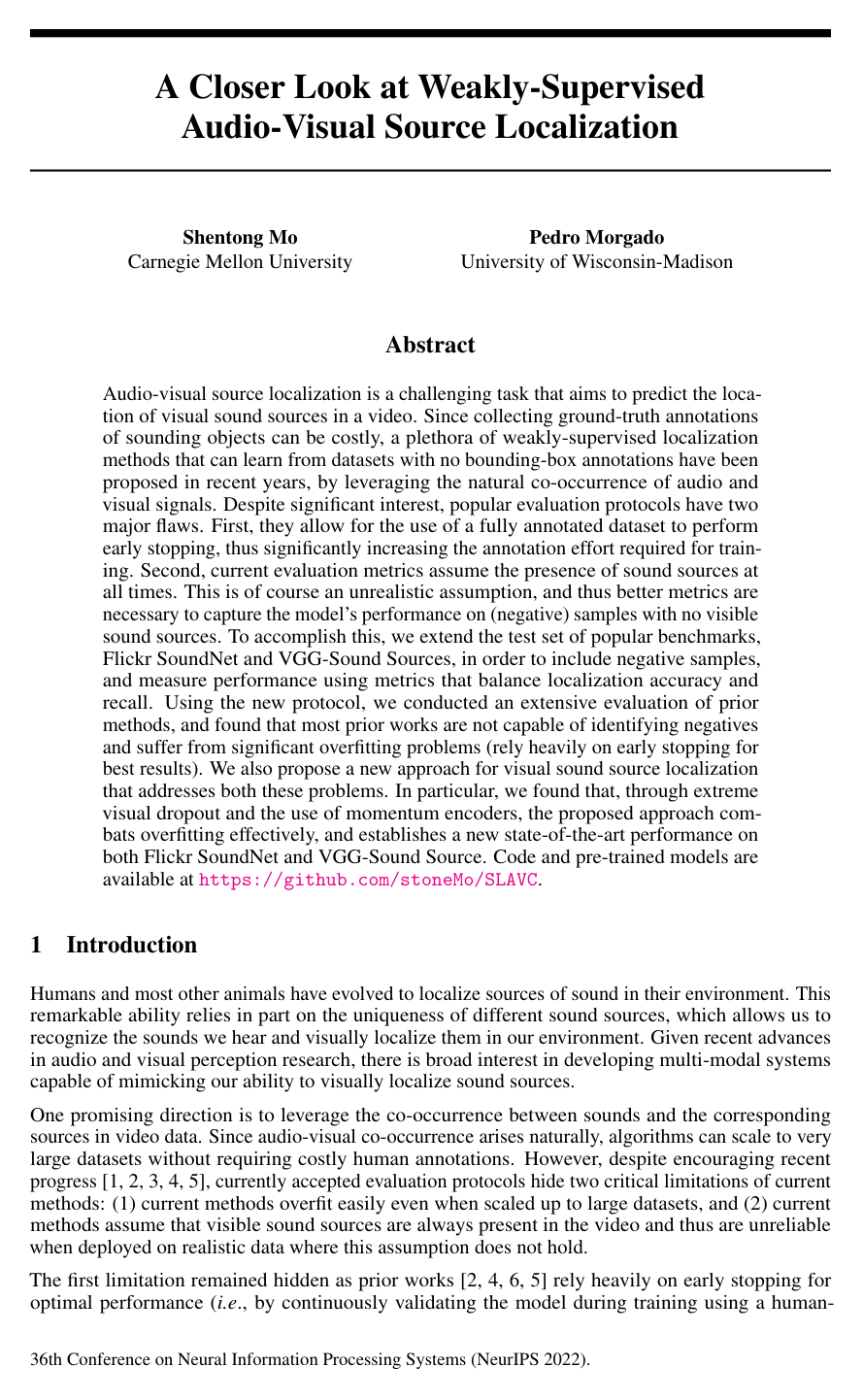 Cover for A Closer Look at Weakly-Supervised Audio-Visual Source Localization
