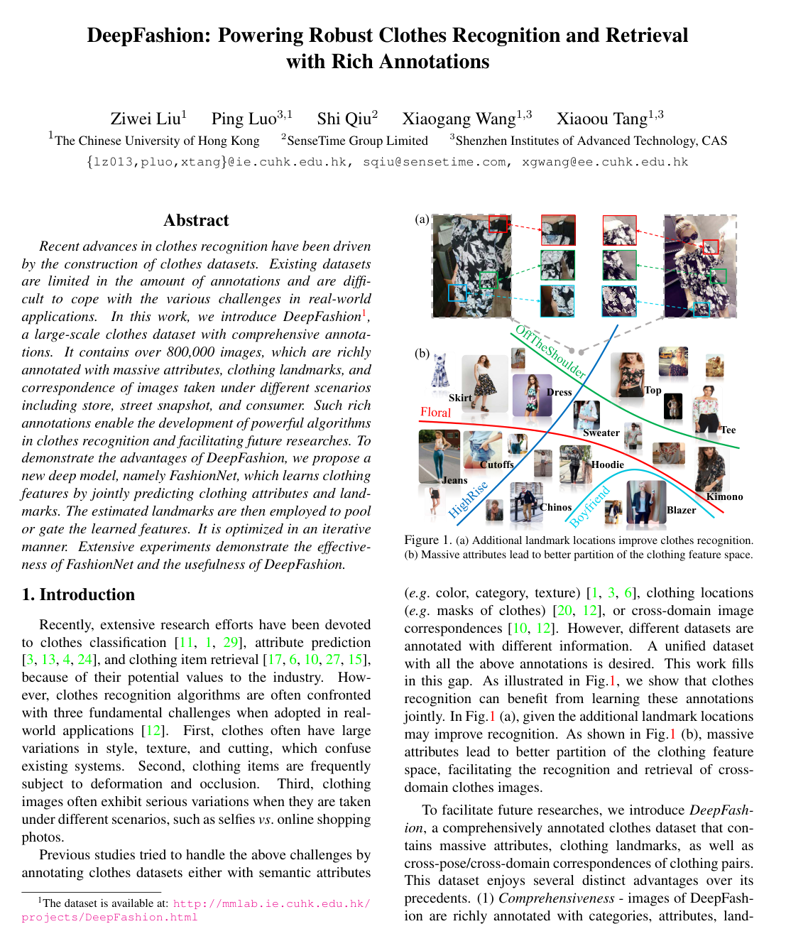DeepFashion: Powering Robust Clothes Recognition and Retrieval with Rich Annotations