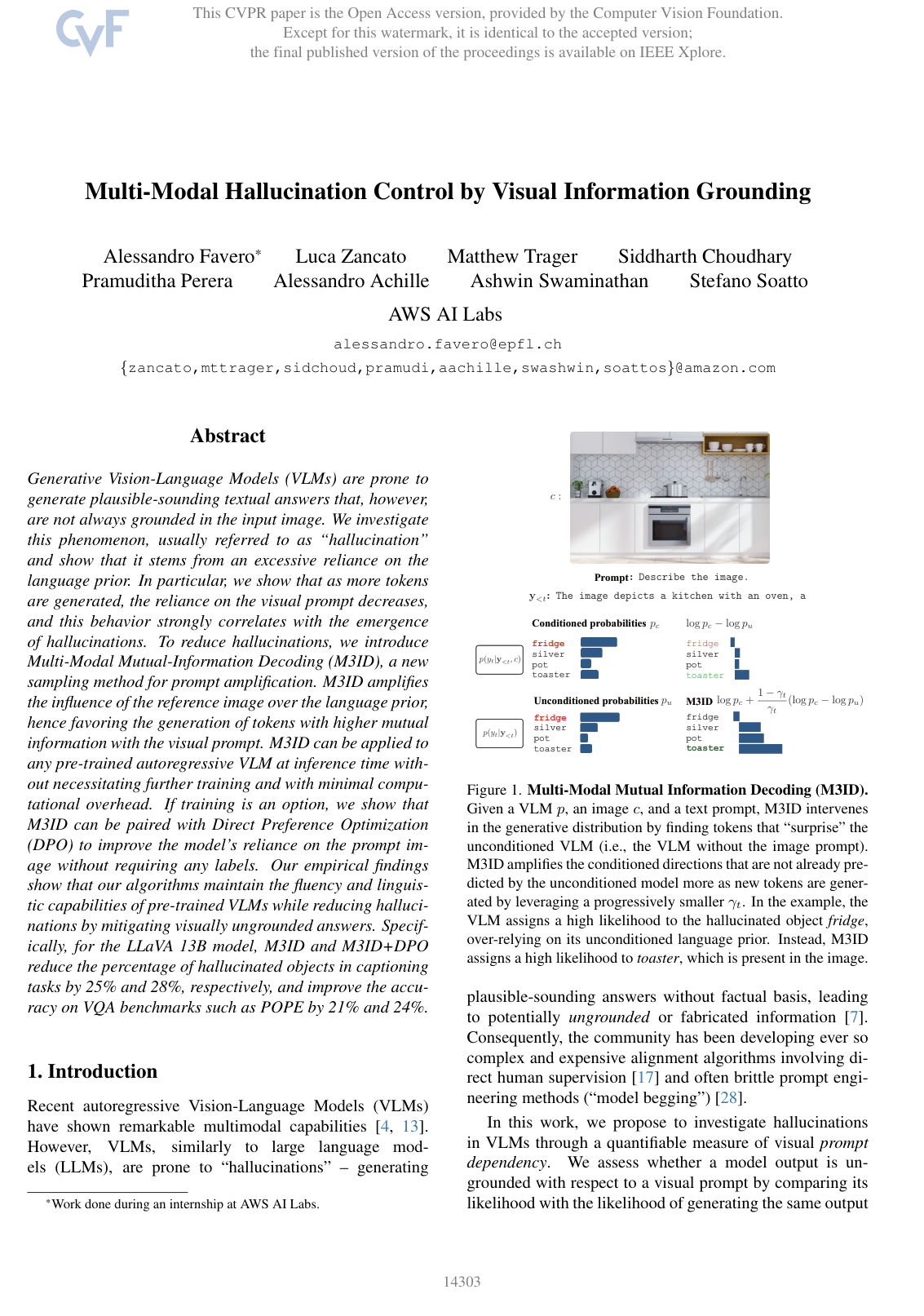 Cover for Multi-Modal Hallucination Control by Visual Information Grounding