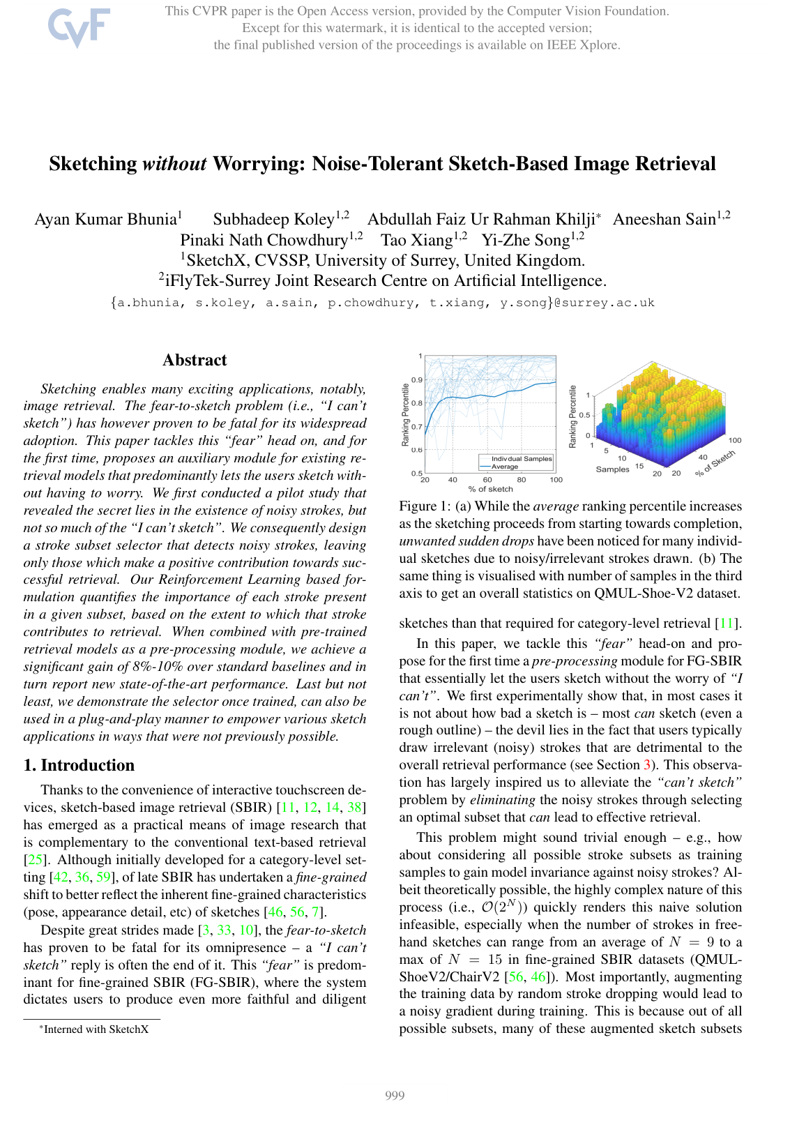 Sketching without Worrying: Noise-Tolerant Sketch-Based Image Retrieval