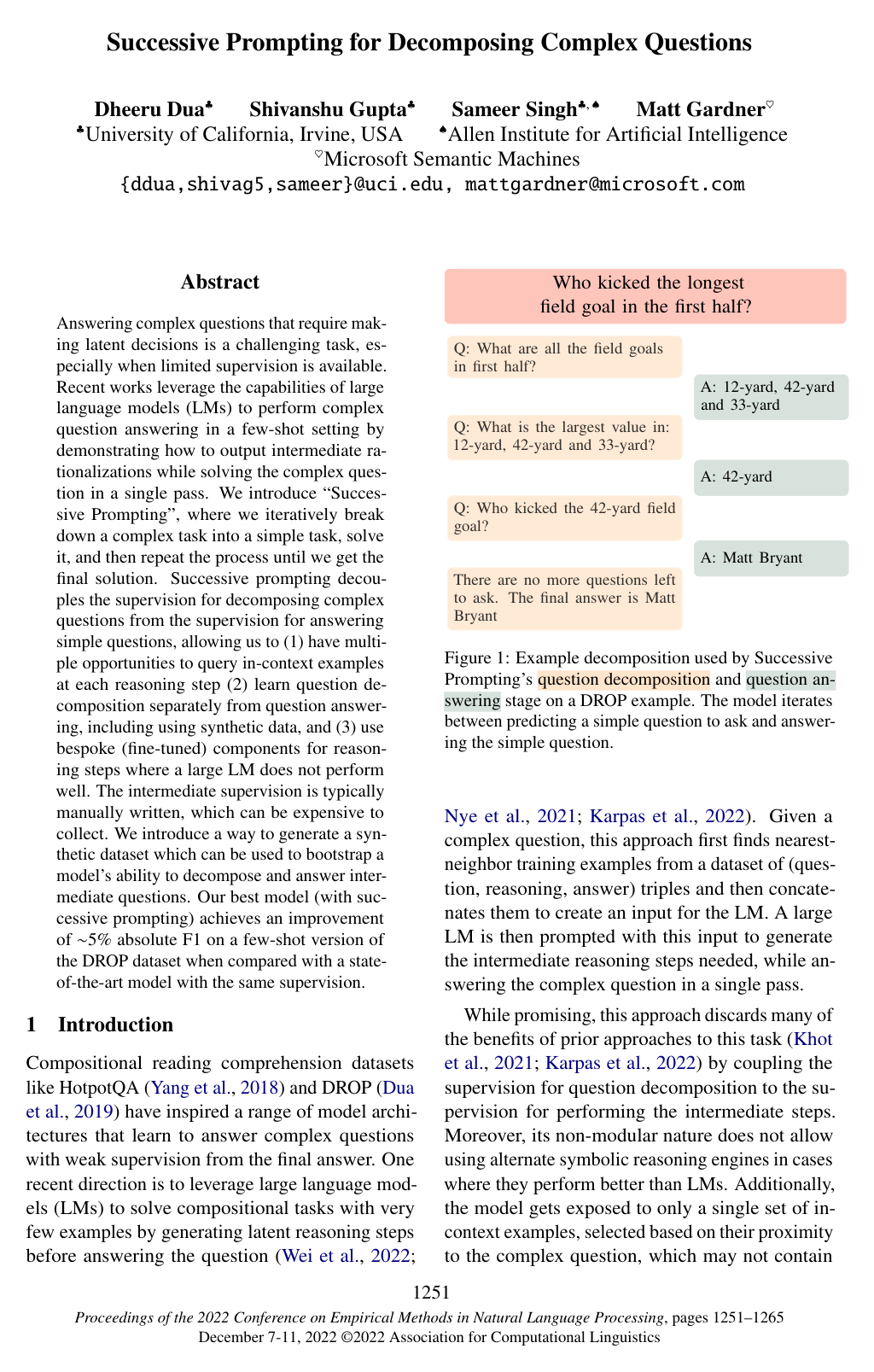 Cover for Successive Prompting for Decomposing Complex Questions