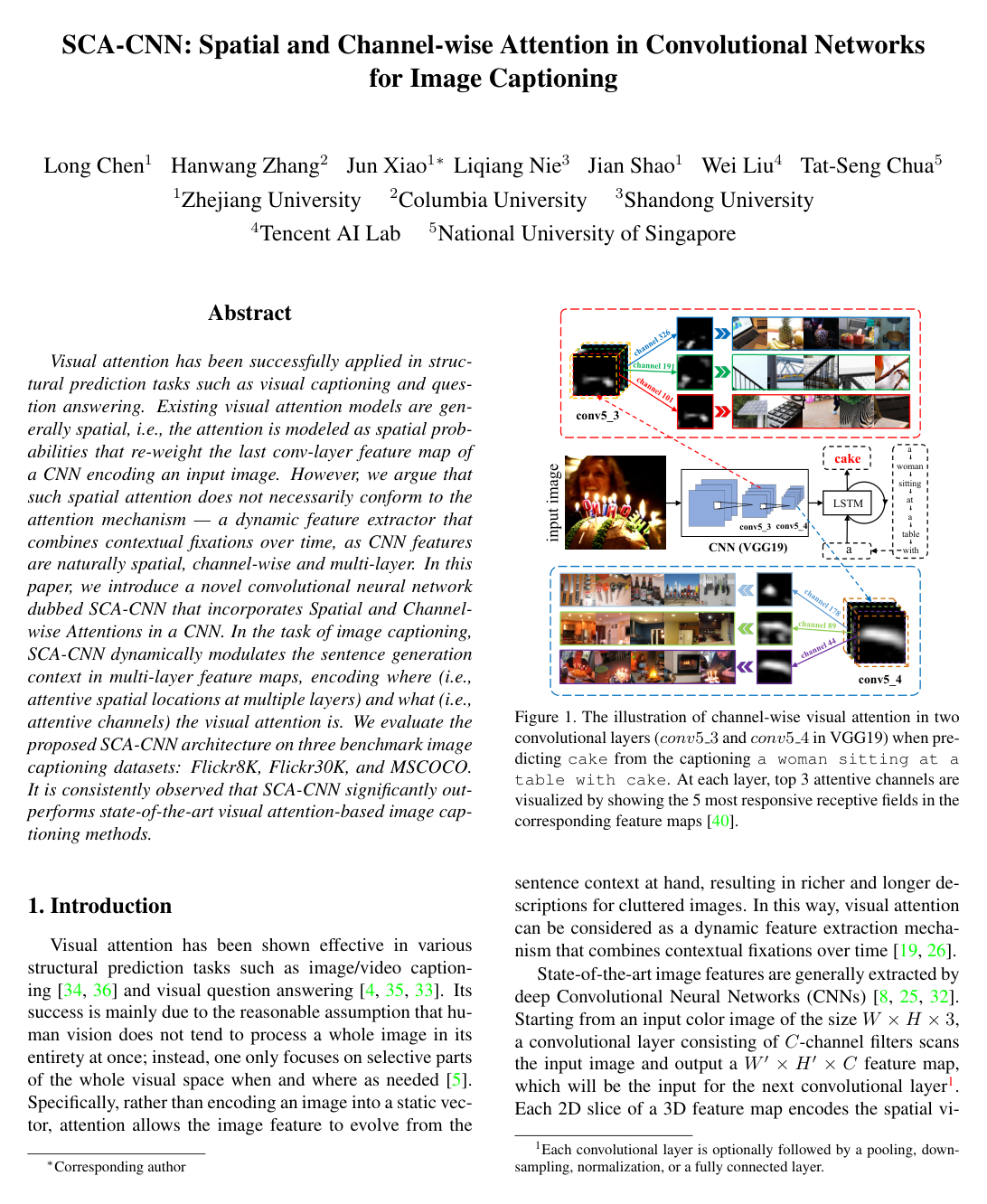 Cover for SCA-CNN: Spatial and Channel-Wise Attention in Convolutional Networks for Image Captioning