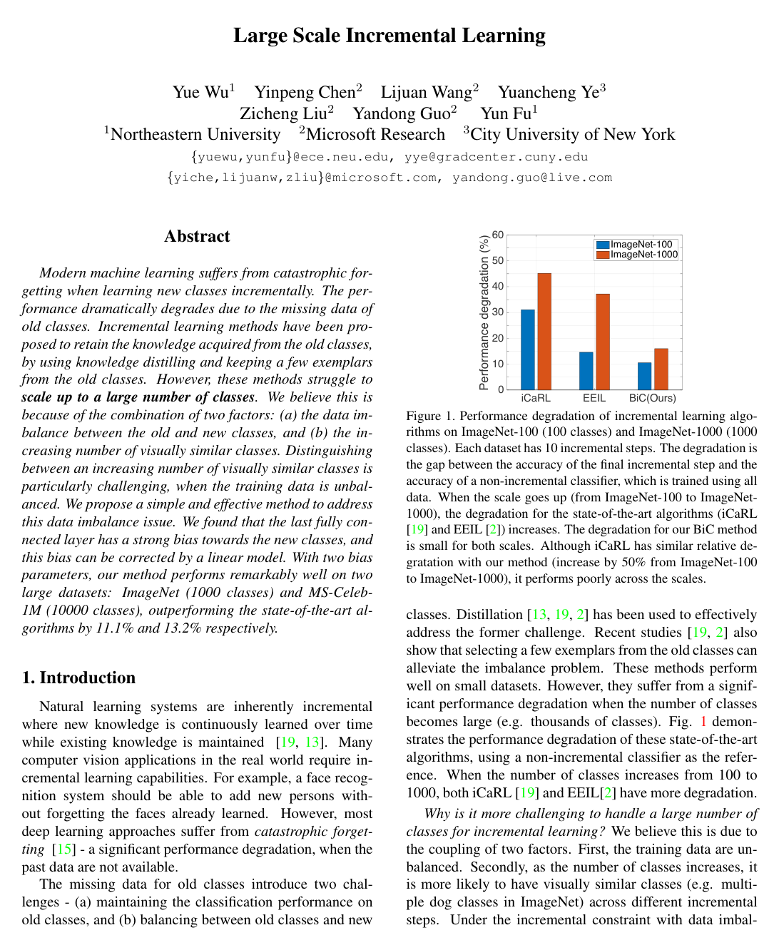 Cover for Large Scale Incremental Learning