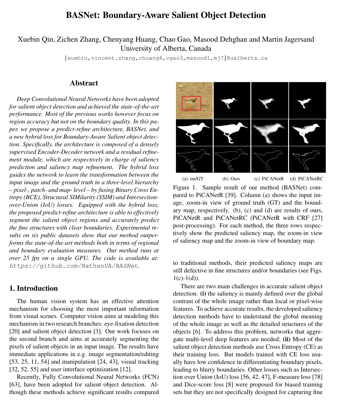 Cover for BASNet: Boundary-Aware Salient Object Detection