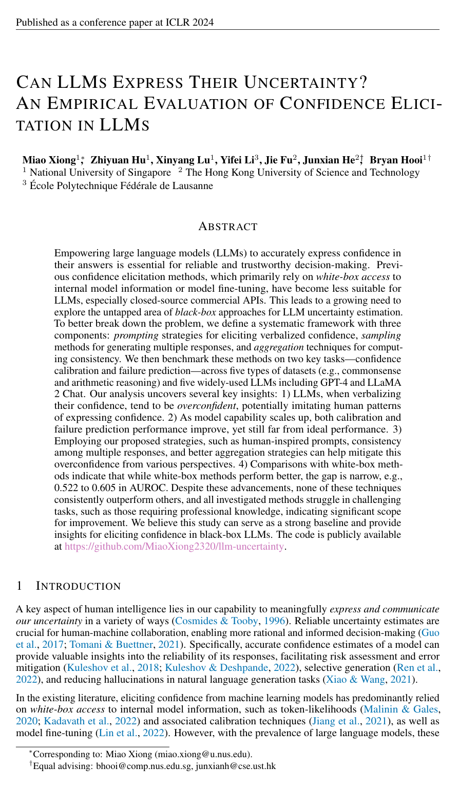 Can LLMs Express Their Uncertainty? An Empirical Evaluation of Confidence Elicitation in LLMs