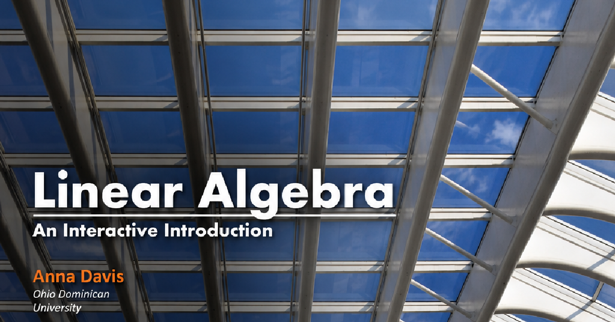 Linear Algebra: An Interactive Introduction (3rd edition) cover