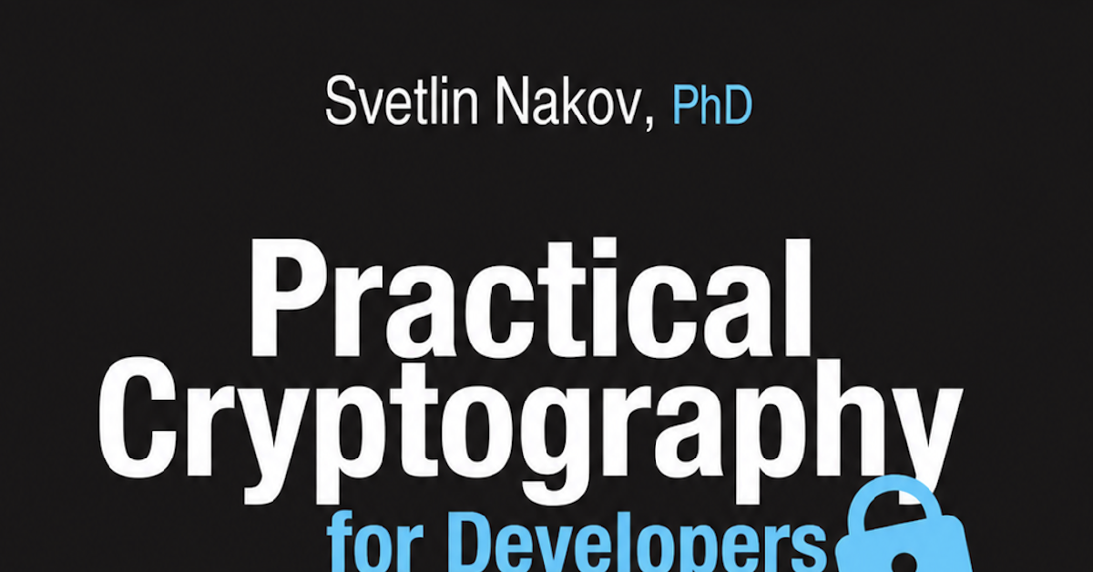 Practical Cryptography for Developers cover