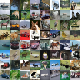 **Figure 26:** 200 sampling steps on unconditional CIFAR-10