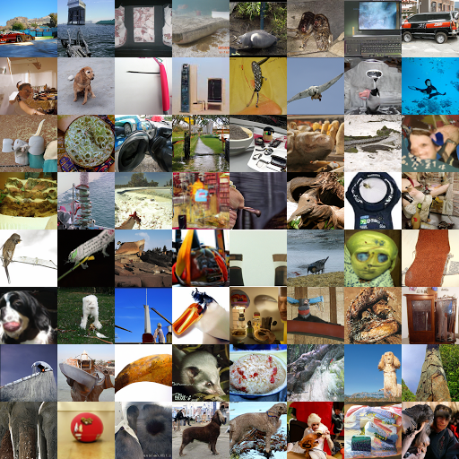 **Figure 22:** 1000 sampling steps on unconditional ImageNet $64 \times 64$