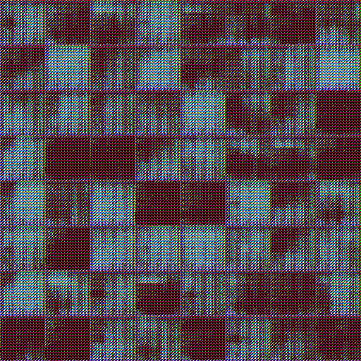 **Figure 12:** Standard GAN procedure: generator is a DCGAN without batchnorm and constant filter size. Discriminator is a DCGAN.