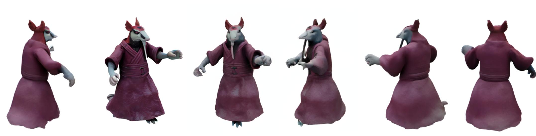 **Figure 23:** Additional image-to-multi-view generation samples from GSO test dataset, using our SVD-MV model trained on Objaverse