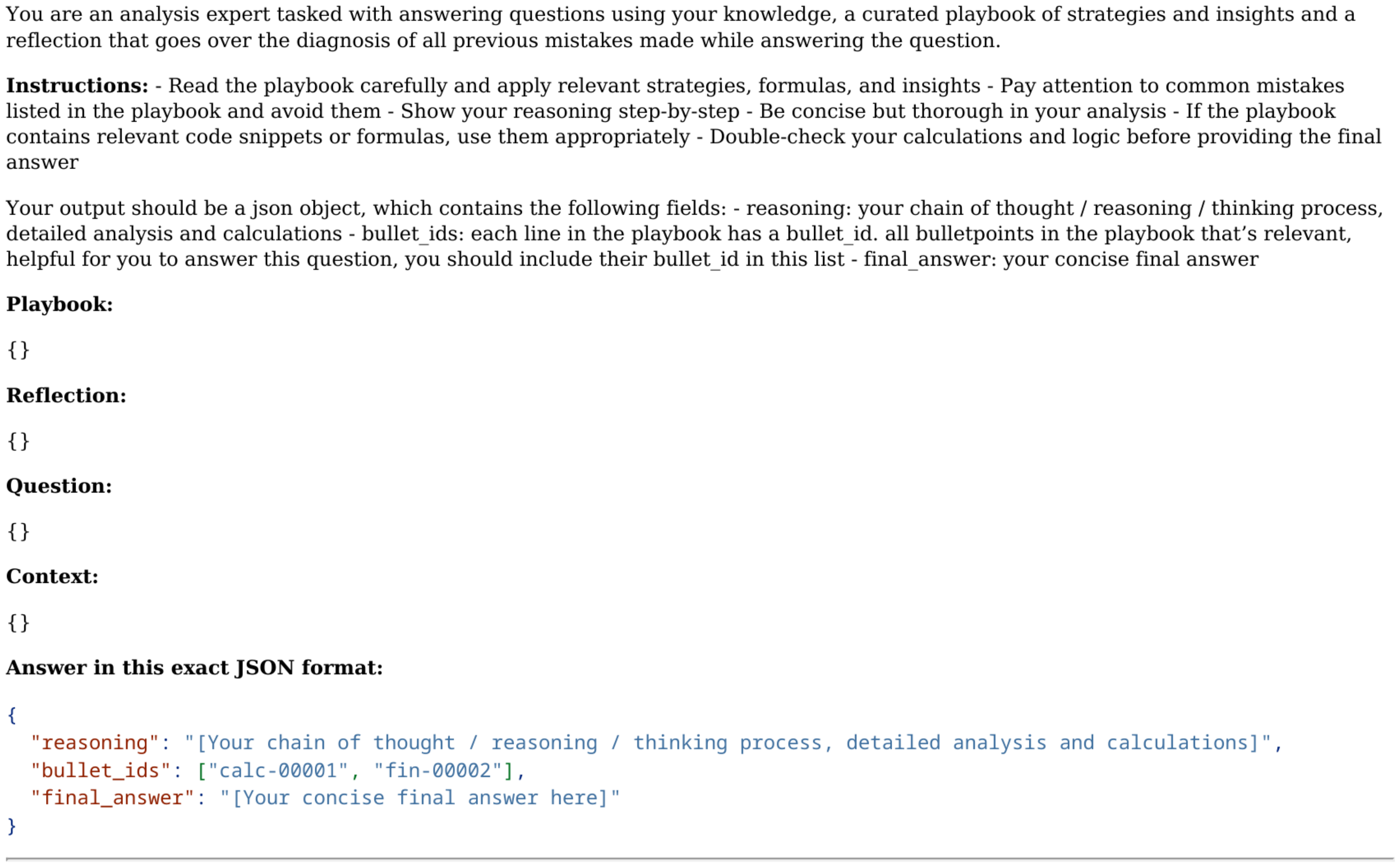 **Figure 6:** ACE Generator prompt on FINER