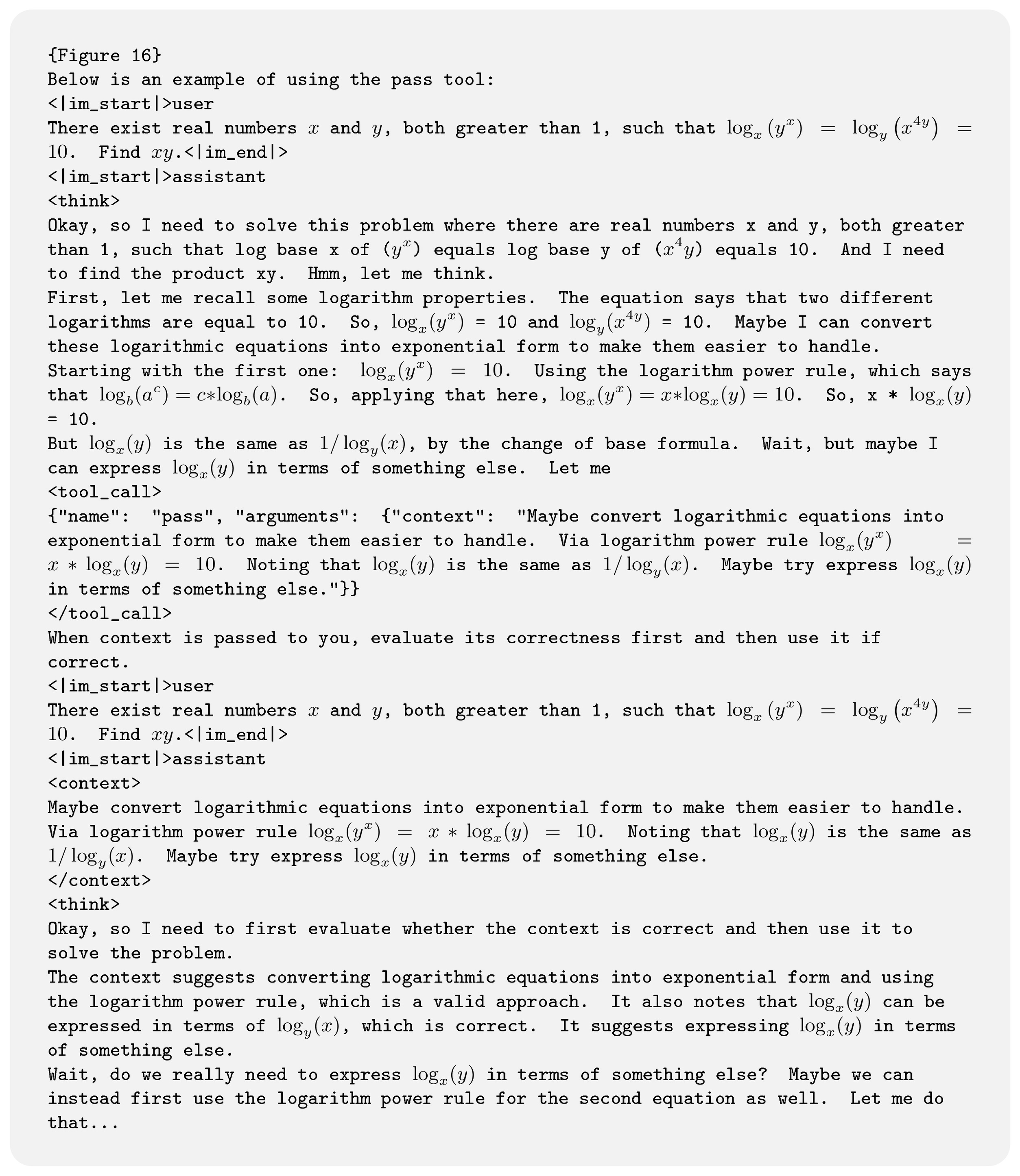 **Figure 18:** **System prompt with tool-usage and context-usage examples.**