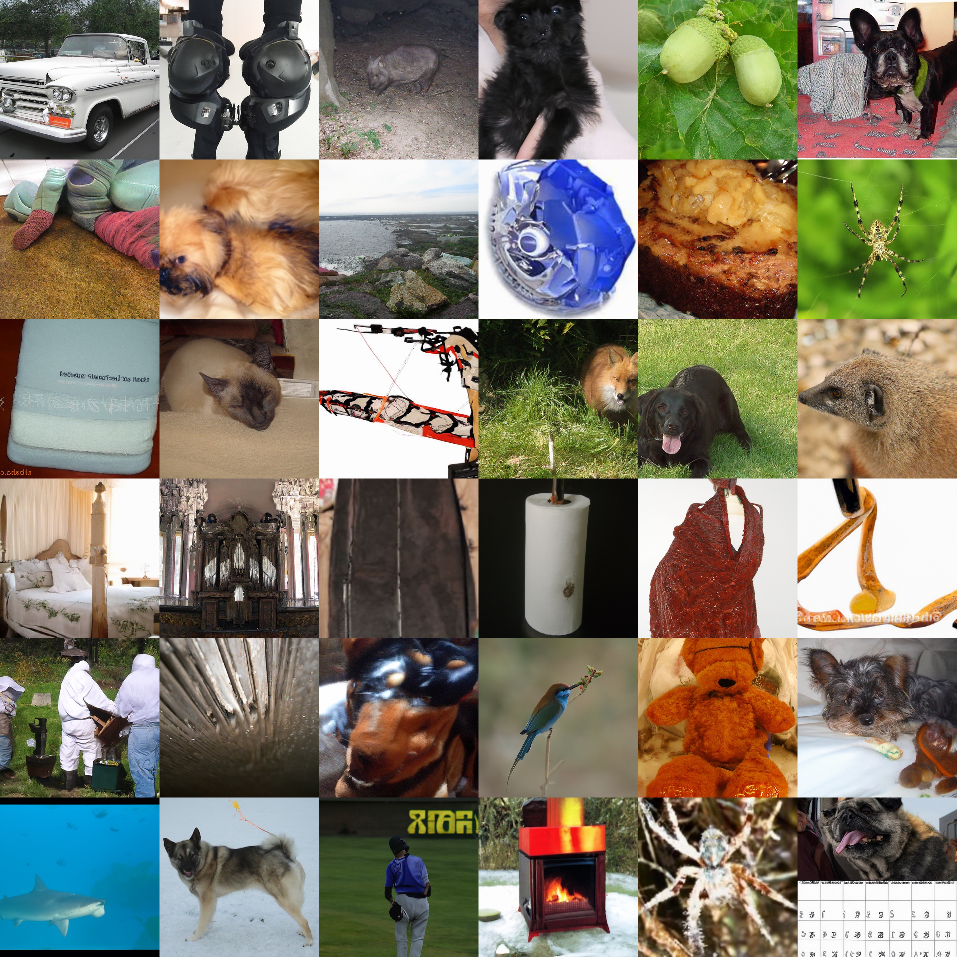 **Figure 23:** Random samples from our best ImageNet 512 $\times$ 512 model (FID 3.85).