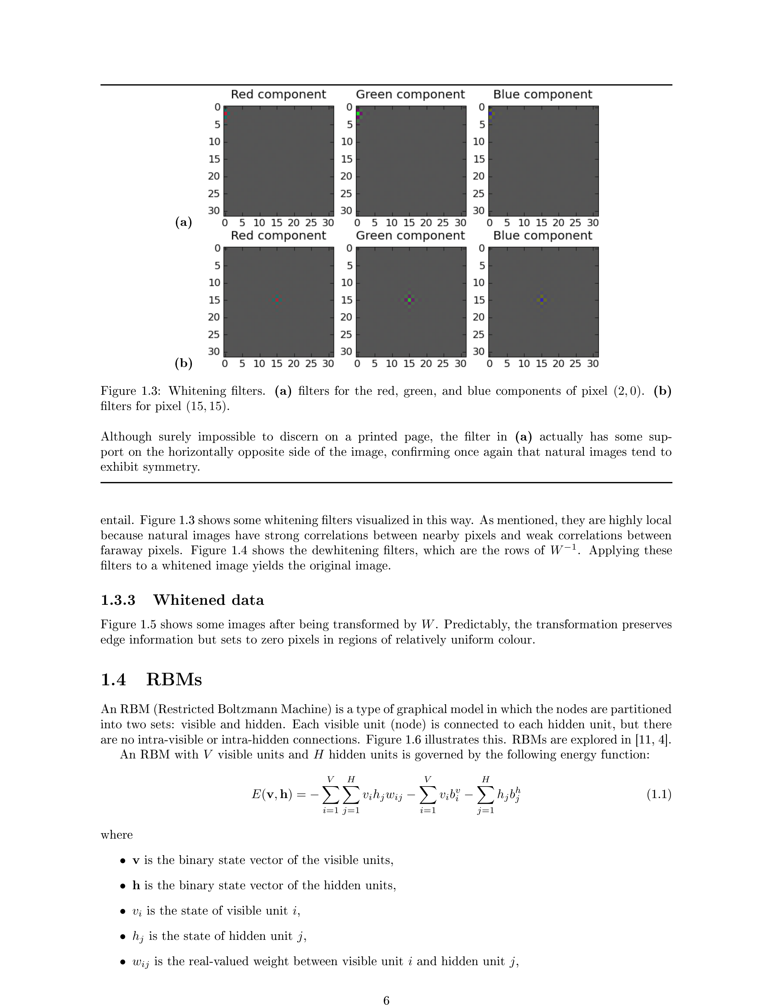 Figure 1.6: The Restricted Boltzmann Machine architecture.